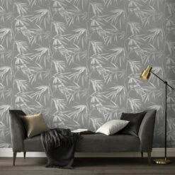 Superfresco Easy Vliesbehang Asia Donkergrijs 106747 -Superfresco Easy 123 1035