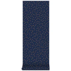 Superfresco Easy Vliesbehang Confetti Donkerblauw-koper (108561) -Superfresco Easy 123 1174