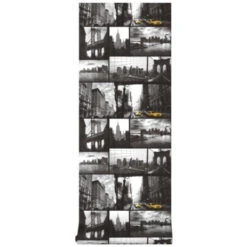 Superfresco Easy Vliesbehang New York Vergrijsd-geel 33-187 -Superfresco Easy 123 1254