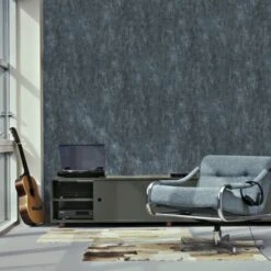 Superfresco Easy Vliesbehang Betonblokken Blauw 101667 -Superfresco Easy 123 141