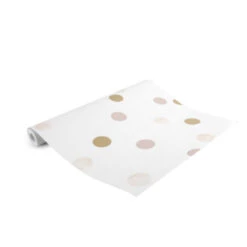 Superfresco Easy Vliesbehang Polka Stippen Roze-goud (108565) -Superfresco Easy 123 166