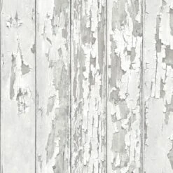 Superfresco Easy Vliesbehang Hout Wit 105745