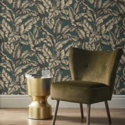 Superfresco Easy Vliesbehang Naomi Groen/goud 112050 -Superfresco Easy 123 230
