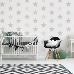 Superfresco Easy Vliesbehang Superster Zilver 100111 -Superfresco Easy 123 247