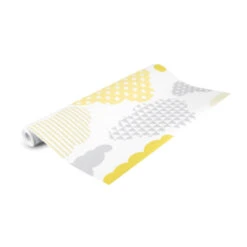 Superfresco Easy Vliesbehang Wolken Geel-grijs (108267) -Superfresco Easy 123 261