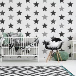 Superfresco Easy Vliesbehang Superster Zwart-wit 100110 -Superfresco Easy 123 352