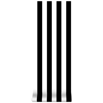 Superfresco Easy Vliesbehang Strepen Zwart-wit 100099 4 Superfresco Easy Vliesbehang Strepen Zwart-wit 100099 - Afbeelding 4