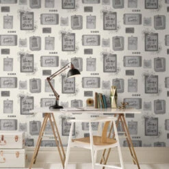 Superfresco Easy Vliesbehang Mooie Dag Grijs 101509 -Superfresco Easy 123 51