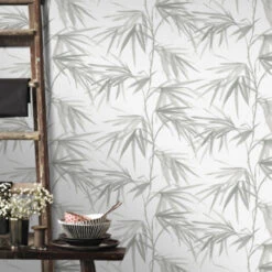 Superfresco Easy Vliesbehang Asia Lichtgrijs 106748 -Superfresco Easy 123 666