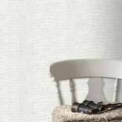 Superfresco Easy Vliesbehang Krokodil Wit 32-660 -Superfresco Easy 123 815