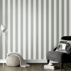 Superfresco Easy Vliesbehang Lynn Donkergrijs-wit 103450 -Superfresco Easy 123 935