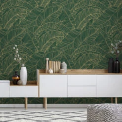 Superfresco Easy Vliesbehang Kaya Groen 111751 -Superfresco Easy 123 940