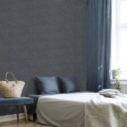 Superfresco Easy Vliesbehang Heritage Uni Blauw 108621 -Superfresco Easy 123 960