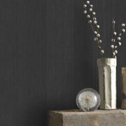 Superfresco Easy Vliesbehang Uni Linnen Zwart (dessin 103487) -Superfresco Easy 41 1004
