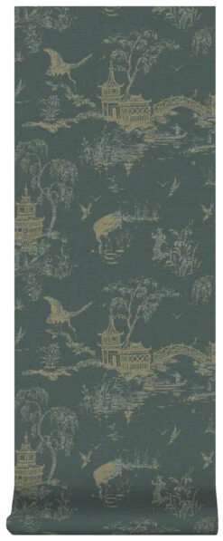 Superfresco Easy Vliesbehang Gaia Groen/blauw (dessin 113290) -Superfresco Easy 41 1079