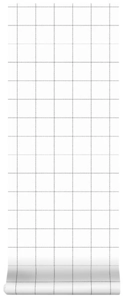 Superfresco Easy Vliesbehang Ruit Zwart-wit (dessin 33-256) -Superfresco Easy 41 112