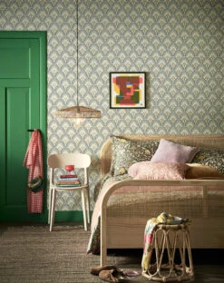 Superfresco Easy Vliesbehang Selena Donkergroen (dessin 106999) -Superfresco Easy 41 1127