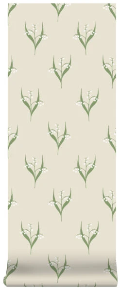 Superfresco Easy Vliesbehang Lilly Creme (dessin 120974) -Superfresco Easy 41 1225