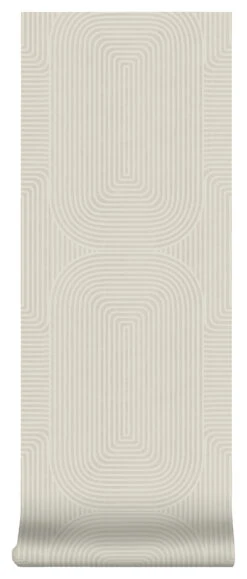 Superfresco Easy Vliesbehang Geo Creme (dessin 120957) -Superfresco Easy 41 124