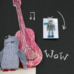 Superfresco Easy Vliesbehang Krijtbord Zwart (dessin 107005) -Superfresco Easy 41 1241