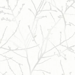 Superfresco Easy Vliesbehang Innocence Wit Mica (dessin 33-275)