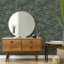 Superfresco Easy Vliesbehang Tropic Blauw (dessin 118132) -Superfresco Easy 41 1404