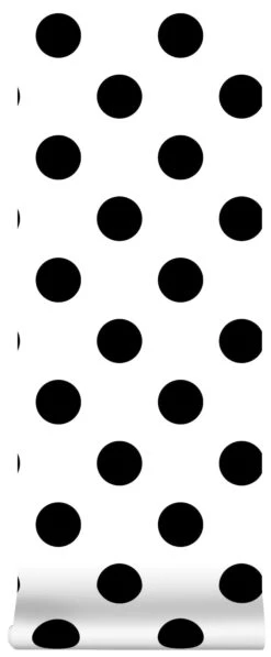 Superfresco Easy Vliesbehang Stippen Zwart (dessin 100104) -Superfresco Easy 41 155