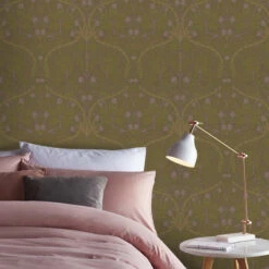 Superfresco Easy Vliesbehang Lauri Oker (dessin 113288) -Superfresco Easy 41 166