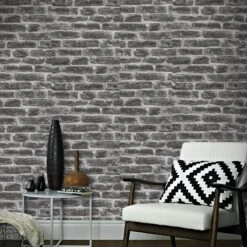 Superfresco Easy Vliesbehang Bricks Grijs (dessin 7668) -Superfresco Easy 41 231