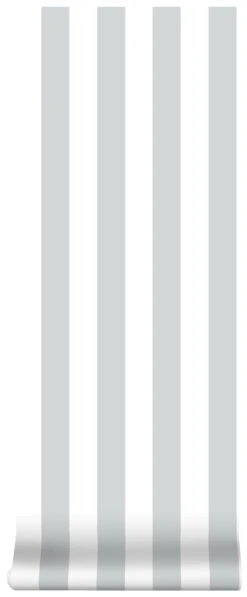 Superfresco Easy Vliesbehang Strepen Zilver (dessin 100100) -Superfresco Easy 41 274
