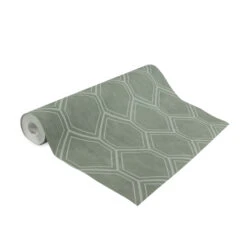Superfresco Easy Vliesbehang Hexagon Groen (dessin 118149) -Superfresco Easy 41 293