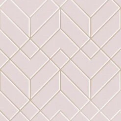 Superfresco Easy Vliesbehang Losanges Rose (dessin 106156)