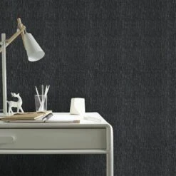 Superfresco Easy Vliesbehang Bamboe Weefsel Middernacht (dessin 103957) -Superfresco Easy 41 429