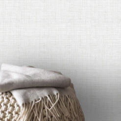 Superfresco Easy Vliesbehang Hessian Uni Wit (dessin 104872) -Superfresco Easy 41 524