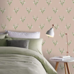 Superfresco Easy Vliesbehang Lilly Roze (dessin 120972) -Superfresco Easy 41 766