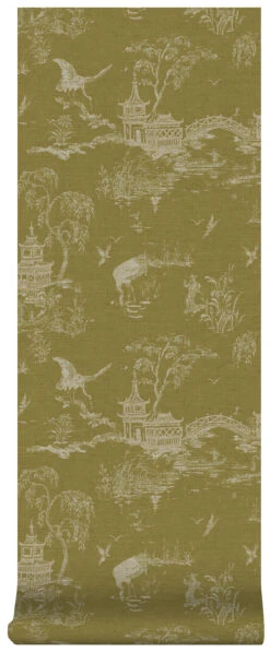 Superfresco Easy Vliesbehang Gaia Oker (dessin 113289) -Superfresco Easy 41 785