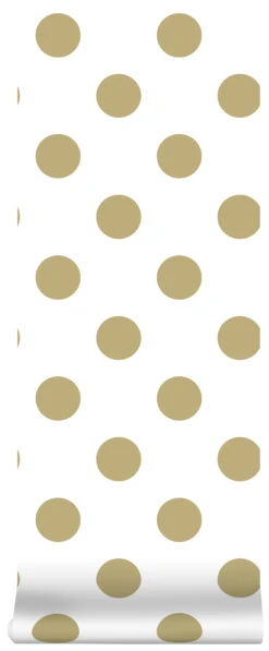 Superfresco Easy Vliesbehang Stippen Goud (dessin 100105) -Superfresco Easy 41 91