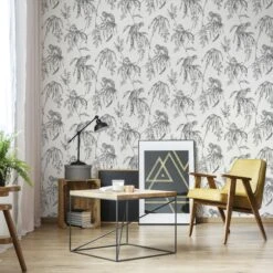 Superfresco Easy Vliesbehang Saimiri Antraciet Aapje (dessin 106157) -Superfresco Easy 41 961