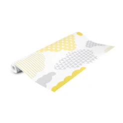 Superfresco Easy Vliesbehang Wolken Geel-grijs (dessin 108267) -Superfresco Easy 41 982